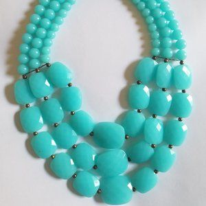Three layer Bib Collar Women Necklace